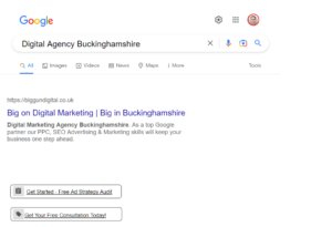 GBP Ads leadform